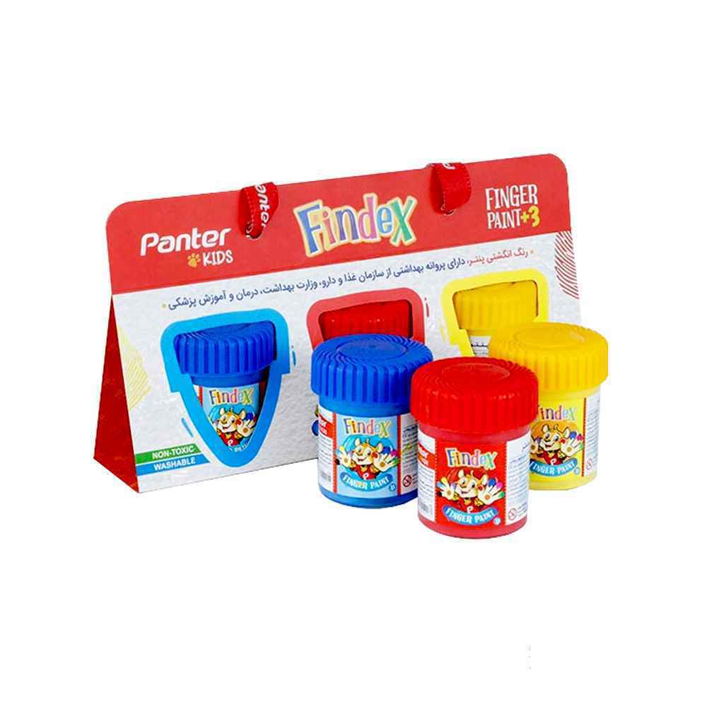 رنگ انگشتی 3رنگ35میل پنتر کدfp-105-3