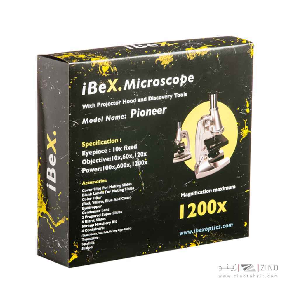 میکروسکوپ زیتازی ibexکدpioneer