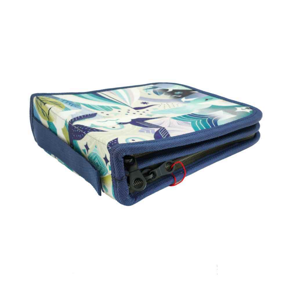 کیف مدادرنگی 60عددی دوزیپ سری v لوتو(فقط کیف)